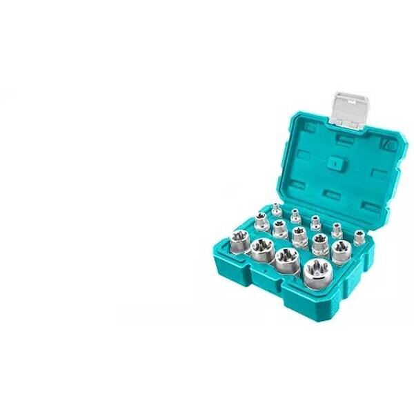Sada hlavic Total tools THKTETS0114 


