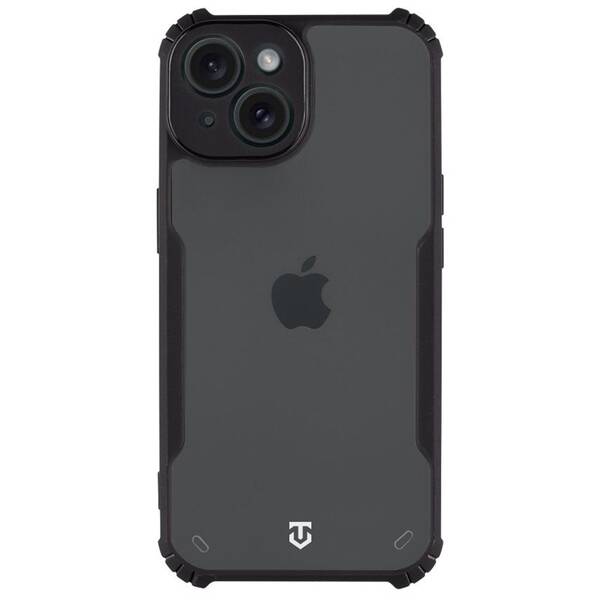 Kryt na mobil Tactical Quantum Stealth na Apple iPhone 15 černý/průhledný

