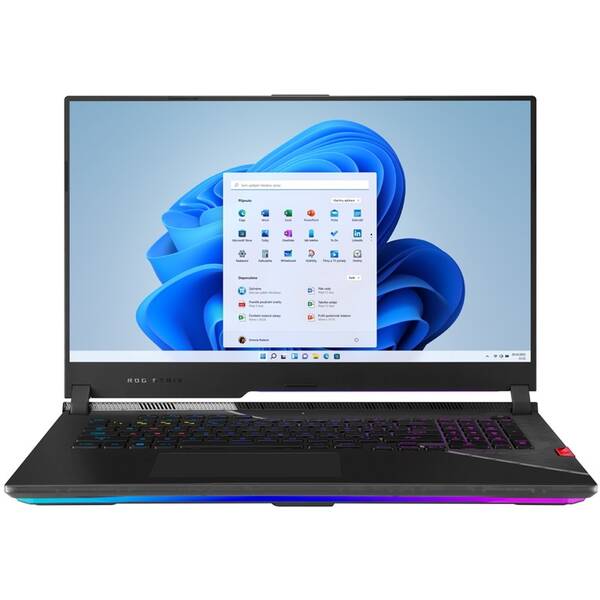 Notebook Asus ROG Strix SCAR 17 X3D (2023) černá barva
