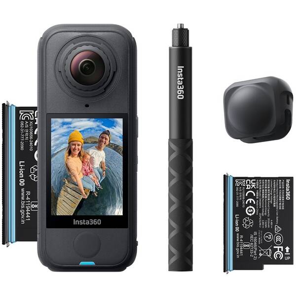 Outdoorová kamera Insta360 X4 Air Starter Bundle černá

