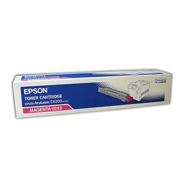Toner Epson 0243, 8500 stran, pro Aculaser C4200 purpurový

