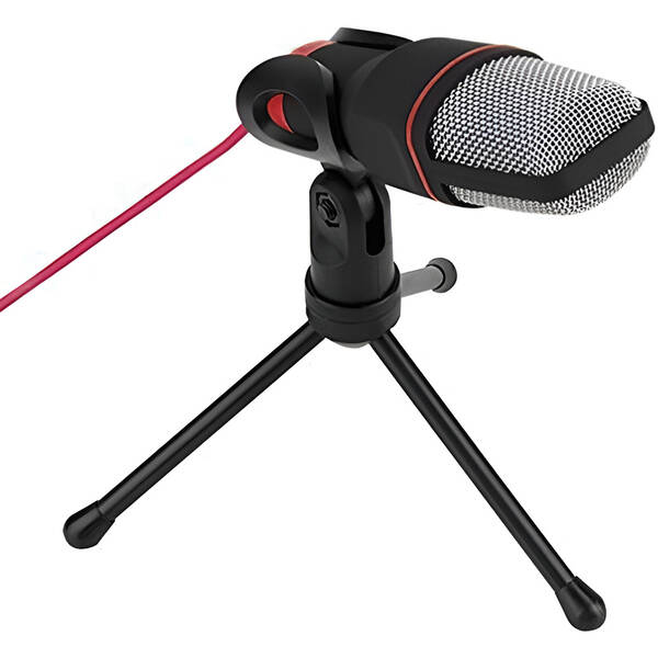 Mikrofon PLATINET VARR GAMING MINI + TRIPOD černý

