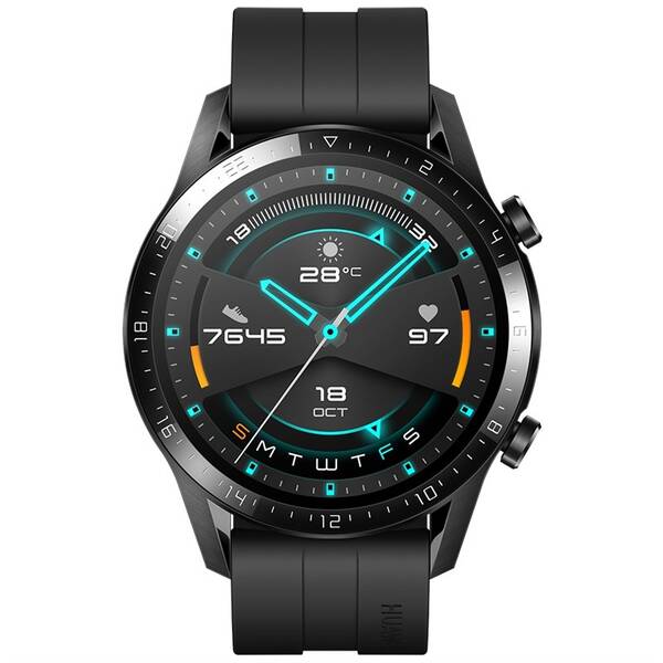 Chytré hodinky Huawei Watch GT 2 (46 mm) černé

