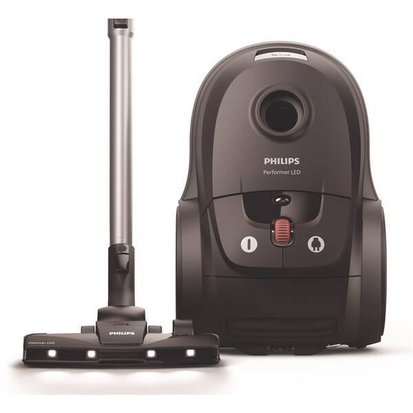 Podlahový vysavač Philips XD8122/10 černý

