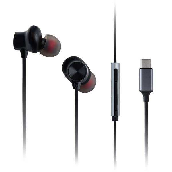 Sluchátka Panasonic RP-TCM225, USB-C černá

