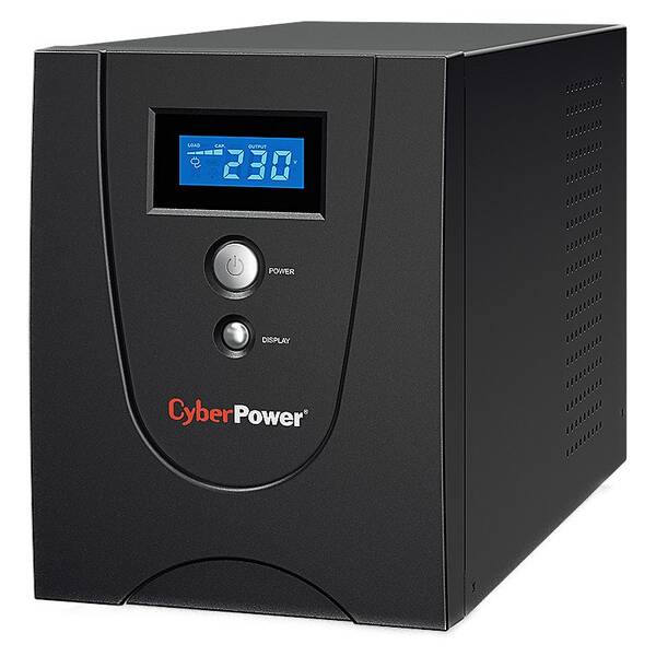 Záložní zdroj CyberPower GreenPower Value LCD UPS 2200VA/1320W černý

