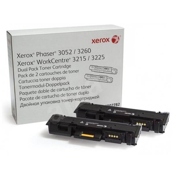 Toner Xerox 106R02782, 2x3000 stran, 2-pack černý

