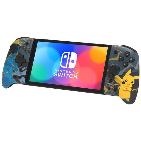 Gamepad HORI Split Pad Pro na Nintendo Switch - Lucario & Pikachu 

