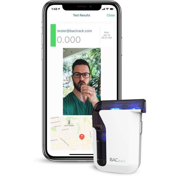 Alkoholtester BACtrack Mobile Anti-cheat 


