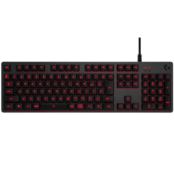 Klávesnice Logitech G413, červené podsvícení, US carbon

