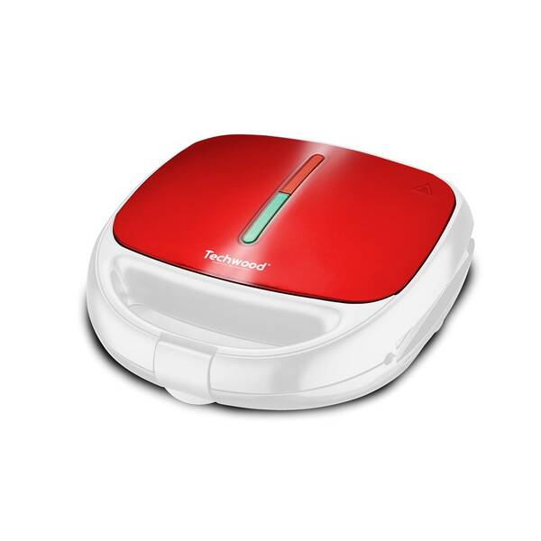 Sendvičovač Techwood TGCI815 bílý/červený

