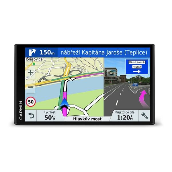 Navigační systém GPS Garmin DriveSmart 61T-D Lifetime Europe45 černá

