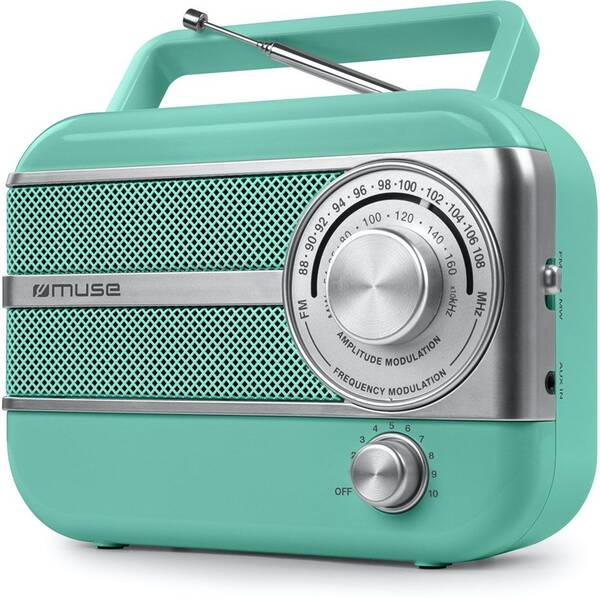 Radiopřijímač MUSE M-056 zelený

