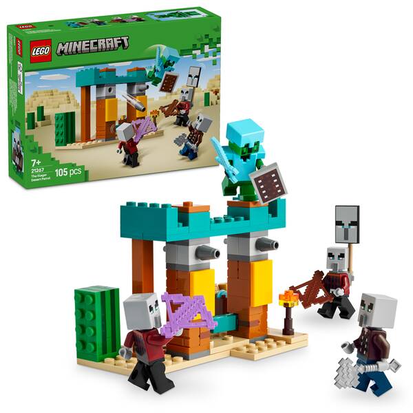 Stavebnice LEGO® Minecraft®  21267 Pouštní hlídka zákeřníků 

