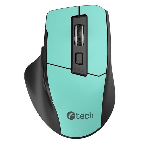 Myš C-Tech Ergo WLM-05 černá/zelená

