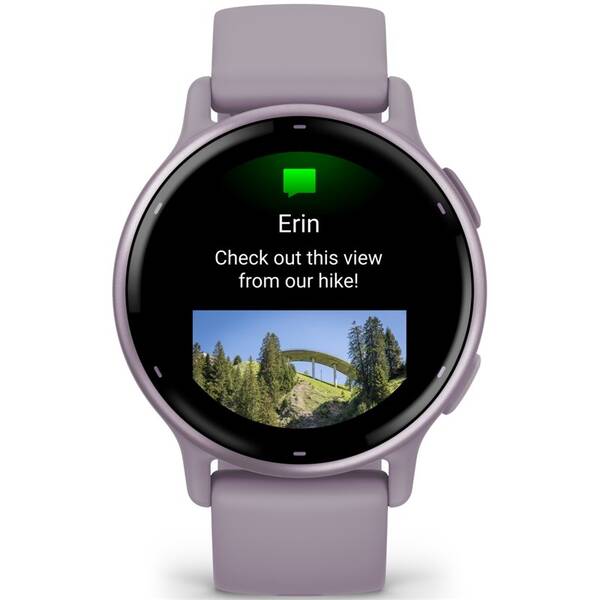 Chytré hodinky Garmin vívoactive 5 - Orchid / Silicone Band 

