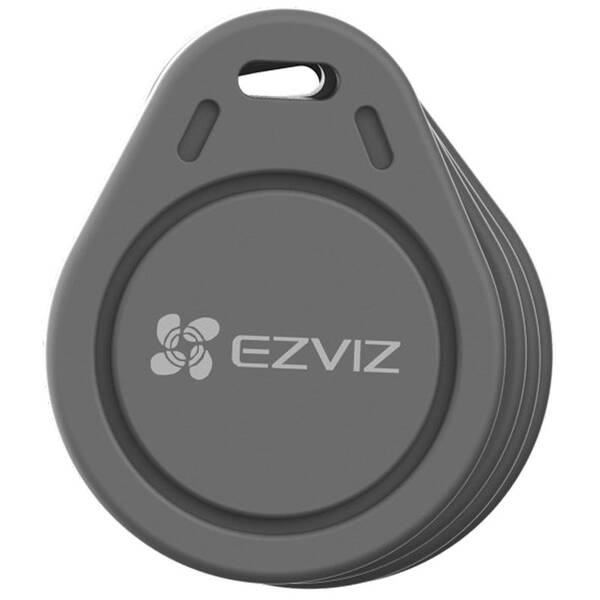 Čip EZVIZ bezkontaktní, pro videotelefony a chytré zámky (4ks) šedá barva
