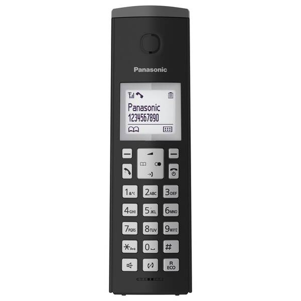 Domácí telefon Panasonic KX-TGK210FXB černá barva

