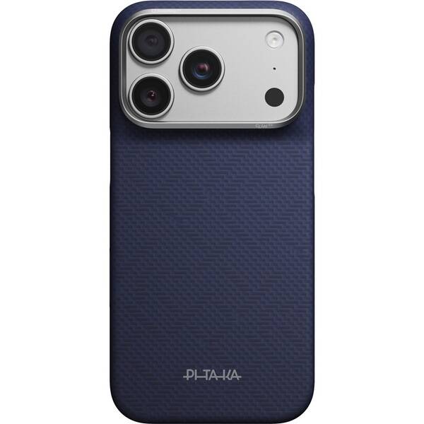 Kryt na mobil Pitaka PTK Weaving na Apple iPhone 18 Pro modrý

