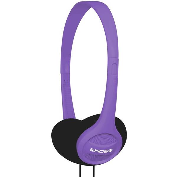 Sluchátka Koss Featherweight KPH/7 (doživotní záruka) fialová

