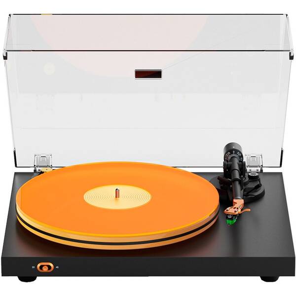 Gramofon Fosi Audio Luna 3 černý/oranžový

