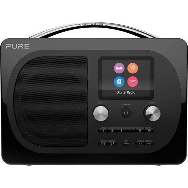Radiopřijímač s DAB+ Pure Evoke H4 černá barva
