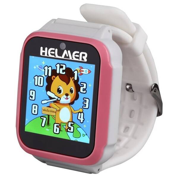 Chytré hodinky Helmer KW 801 růžové


