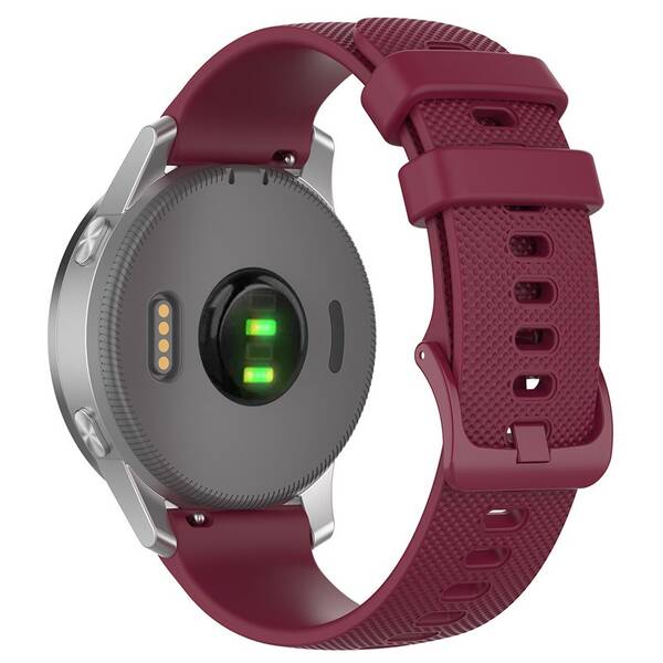 Řemínek RhinoTech univerzální silikonový Quick Release 18mm fialový

