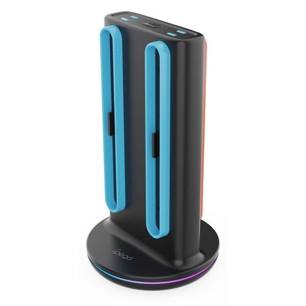Dokovací stanice iPega SW2051 RGB - Joy-Con Nintendo Switch 2 černá

