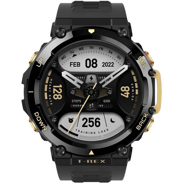 Chytré hodinky Amazfit T-Rex 2 - Astro Black & Gold 

