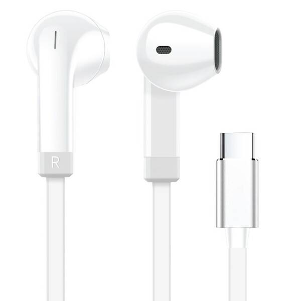 Sluchátka WG Vortex Vibe, USB-C bílá

