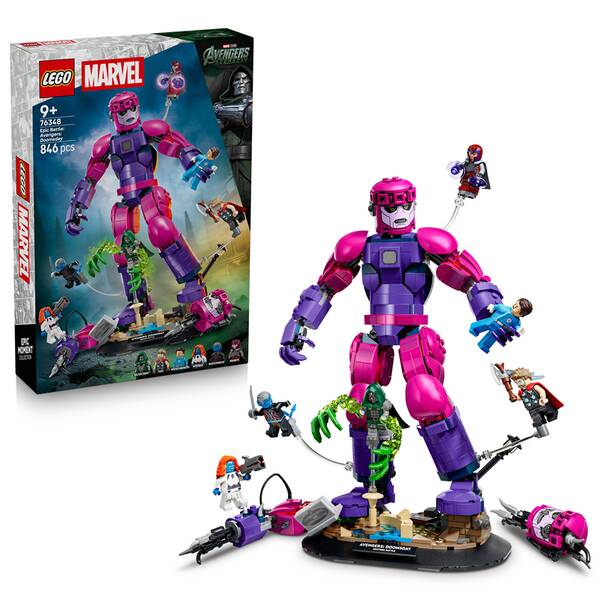 Stavebnice LEGO® Marvel 76348 Velkolepá bitva: Avengers: Doomsday 

