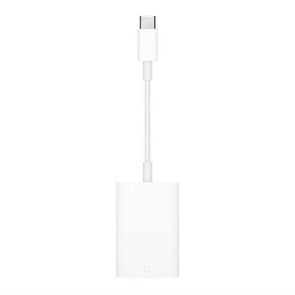 Redukce Apple USB-C / čtečka SD karet (2024) bílá barva
