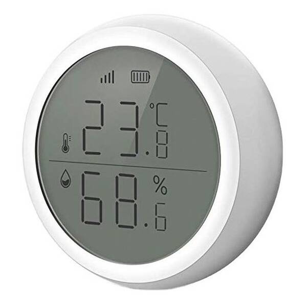 Senzor iQtech Smartlife HS01 Zigbee sensor Vlhkosti a teploty, Zigbee 3.0 

