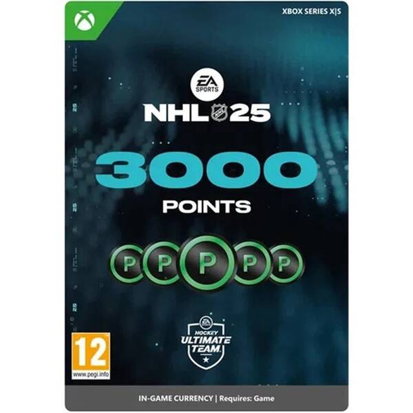  EA Sports Xbox Series X|S NHL 25: 3000 NHL POINTS - elektronická licence 

