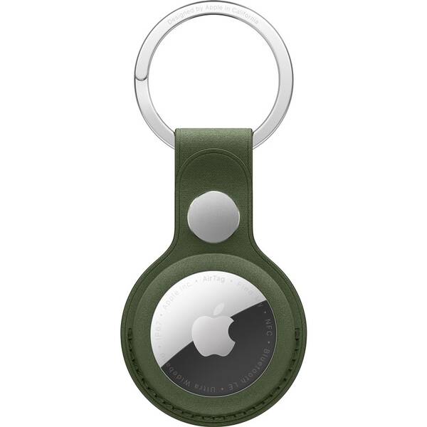 Klíčenka Apple AirTag FineWoven - mechová 

