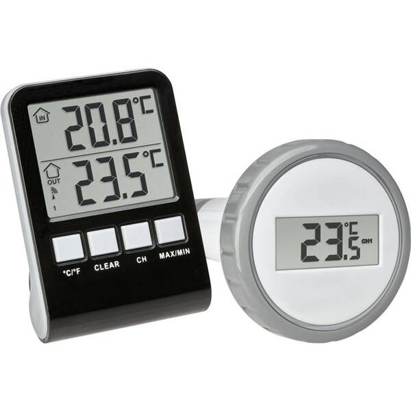 Teploměr TFA 30.3067.10 černý

