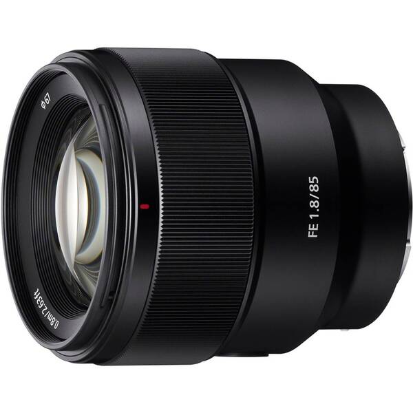 Objektiv Sony FE 85 mm f/1.8 černý

