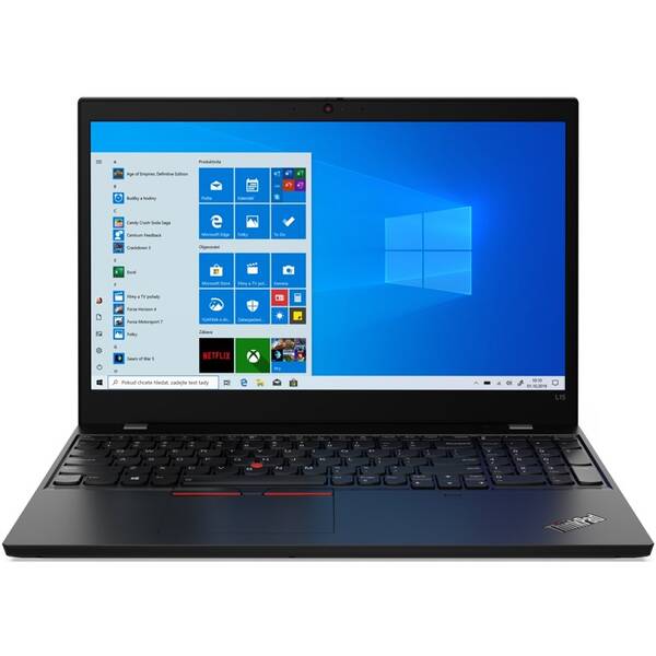 Notebook Lenovo ThinkPad L15 Gen 1 černá barva
