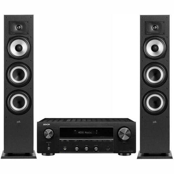 AV Receiver Denon DRA-800H + repro Polk Monitor XT60 černý

