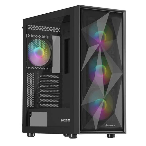 Case Genesis DIAXID 605 ARGB černá

