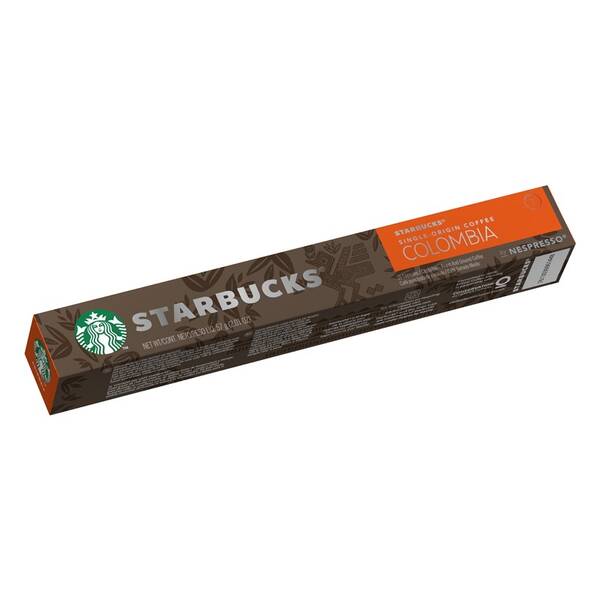 Kapsle pro espressa Starbucks NC COLOMBIA 10 Caps 


