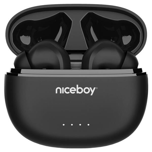 Sluchátka Niceboy HIVE Pins ANC 3 černá

