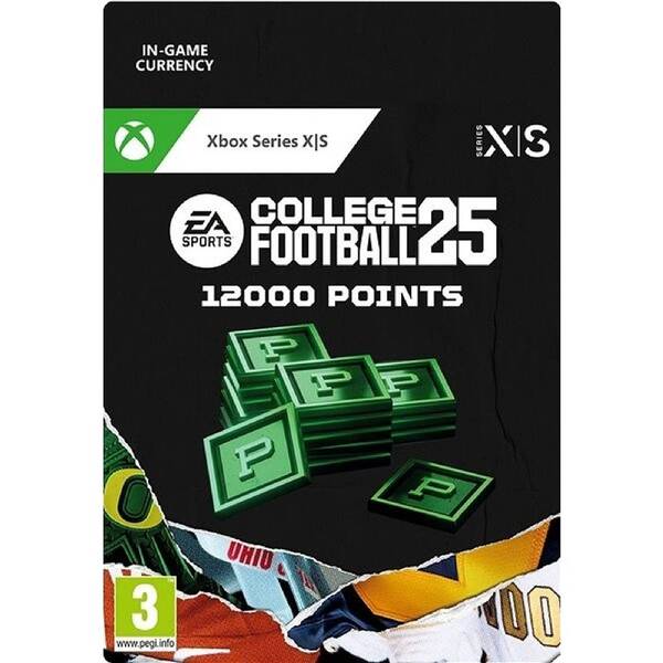  EA Xbox Series X|S College Football 25 12000 Points - elektronická licence 

