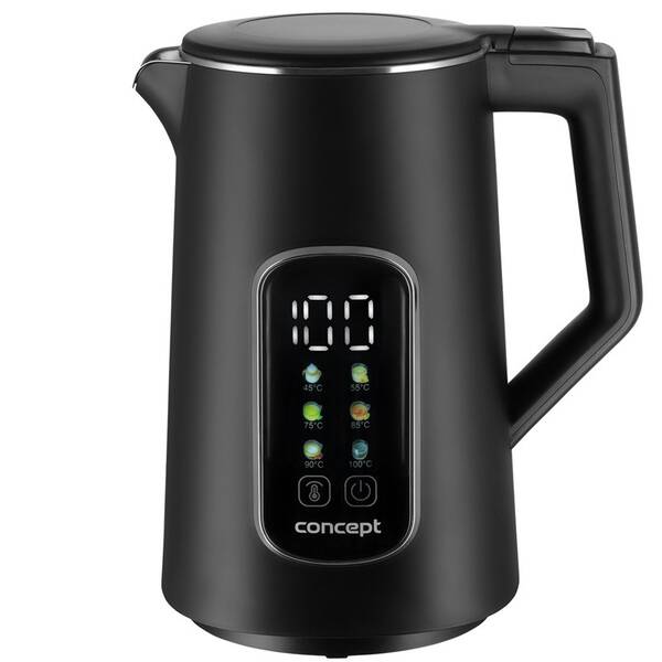 Rychlovarná konvice Concept RK3385 1,7 l černá

