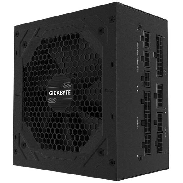 Zdroj GIGABYTE P750GM - 750W 80PLUS Gold černá barva
