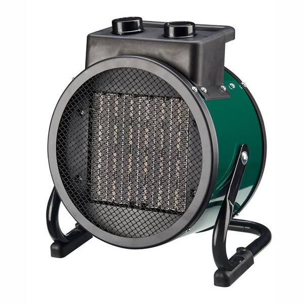 Teplovzdušný ventilátor Rohnson R-8072 černý/zelený

