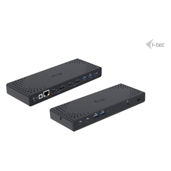 Dokovací stanice i-tec USB 3.0 / USB-C / Thunderbolt Dual Display, PD 100W 

