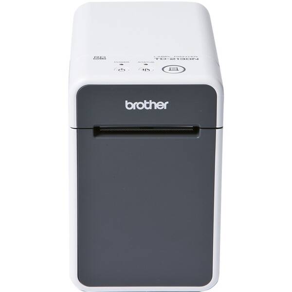 Tiskárna štítků Brother TD-2135N šedá/bílá

