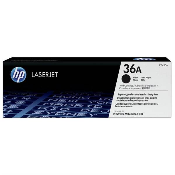 Toner HP 36A, 2 000 stran černý

